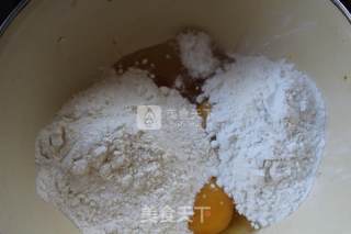糯米蓝莓南瓜饼的做法步骤：2