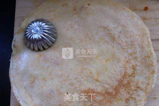 糯米蓝莓南瓜饼的做法步骤：7