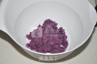 紫薯面包卷的做法步骤：4