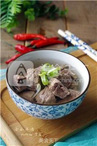 【冬季滋补】冷水牛肉的做法步骤：9