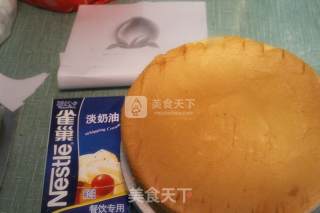 生日蛋糕的做法步骤：1