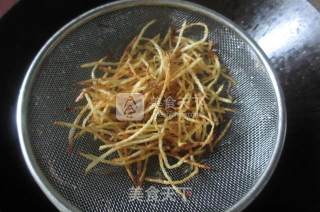 香炸土豆丝的做法步骤：3