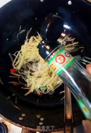 酸辣土豆丝的做法步骤：8