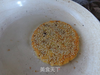 蜜豆玉米饼的做法步骤：10