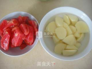 番茄土豆炖牛腩的做法步骤：3