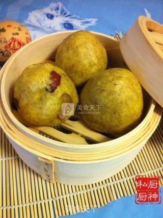 滋补窝头的做法步骤：7