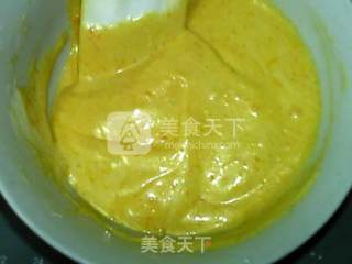 瓜子仁南瓜戚风蛋糕的做法步骤：12