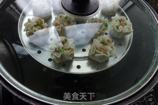 粗粮糯米烧卖的做法步骤：10