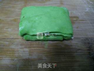 绿色千层馅饼的做法步骤：6