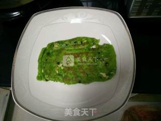 绿色千层馅饼的做法步骤：9