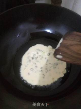 芹菜鸡蛋饼的做法步骤：6