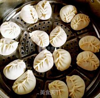 大馅蒸饺的做法步骤：11