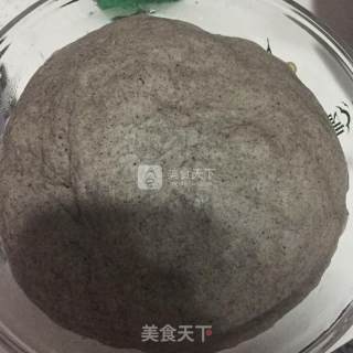 黑芝麻红糖馒头的做法步骤：6