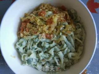 宝宝蔬菜面的做法步骤：9