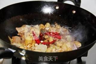 干锅羊肉的做法步骤：6