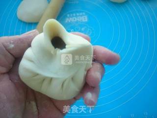 红糖麻酱发面饼的做法步骤：12