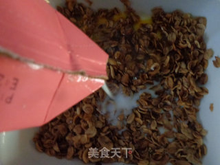 香蕉烤黑麦的做法步骤：5