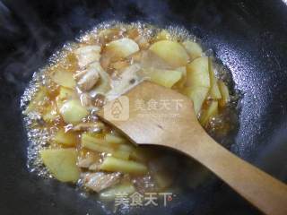 猪肉白菜煮土豆的做法步骤：5