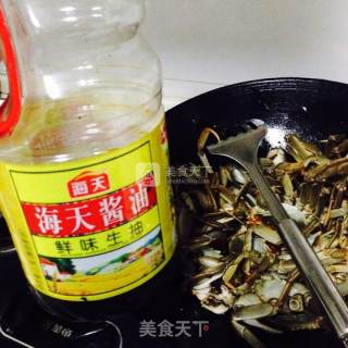 炒螃蟹的做法步骤：5