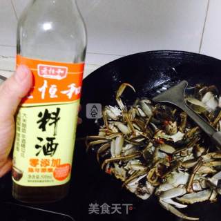 炒螃蟹的做法步骤：6