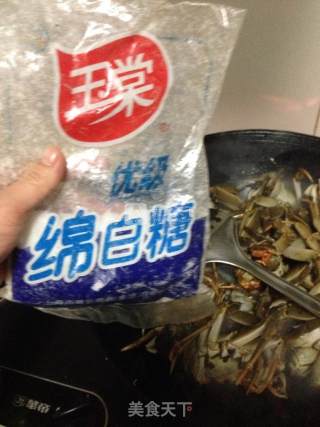 炒螃蟹的做法步骤：7