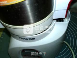 山药黑黄豆浆的做法步骤：8
