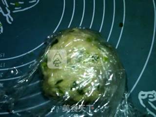 酵母版葱香咸司康的做法步骤：11