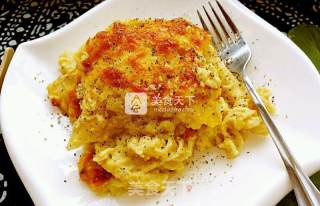 芝士意大利粉(MAC & CHEESE)的做法步骤：9