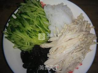 捞汁什锦的做法步骤：6