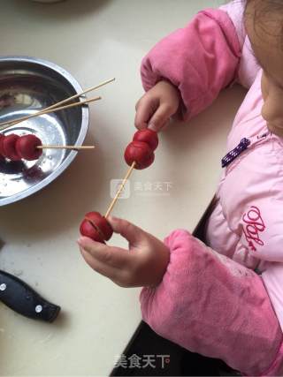 冰糖葫芦的做法步骤：3