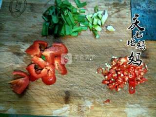 冬笋炒腊肉的做法步骤：4