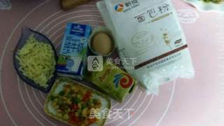 蔬菜芝士小面包的做法步骤：1