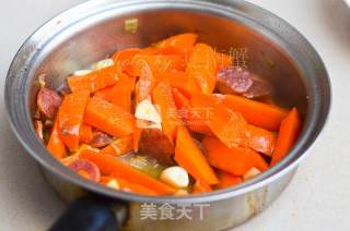 腊肠胡萝卜的做法步骤：5