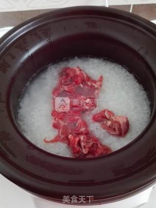 牛肉粥的做法步骤：6