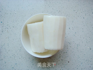 蓝莓桂花山药的做法步骤：1