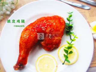 脆皮烤鸡腿的做法步骤：6