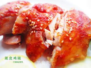 脆皮烤鸡腿的做法步骤：8