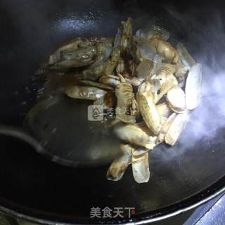 家常炒蛏子的做法步骤：4