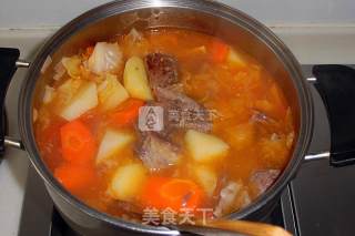 西红柿土豆炖牛肉的做法步骤：12
