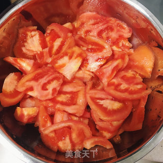 西红柿面条汤的做法步骤：4