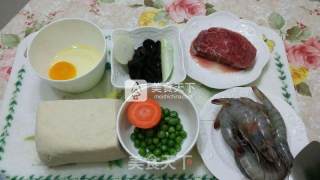 夹心白玉虾的做法步骤：1