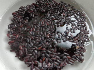 紫米红豆薏米糊的做法步骤：2