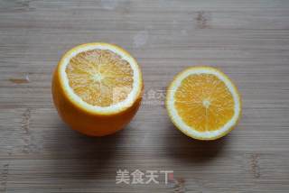 盐蒸橙子的做法步骤：2