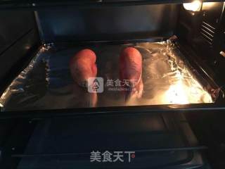 烤箱版烤红薯的做法步骤：2