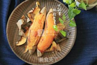 烤箱版烤红薯的做法步骤：3
