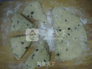 酸奶蓝莓干司康---懒人首选快捷早餐的做法步骤：5