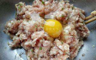 香菇肉丸的做法步骤：4
