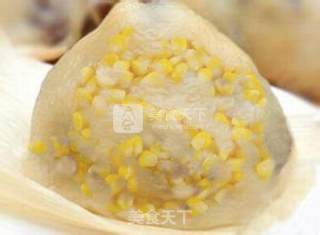 玉米粘糕的做法步骤：3