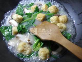 浓汤宝三素年糕的做法步骤：5