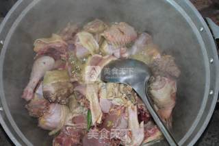 炖公鸡的做法步骤：4
